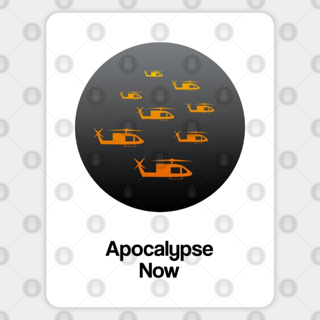 Apocalypse Now Minimal Movie Fan Art Coppola Film Sticker by Rozbud